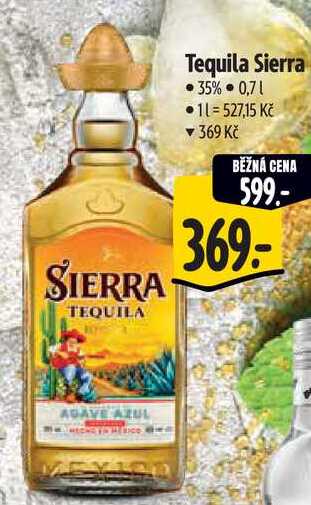Tequila Sierra, 0,7 l