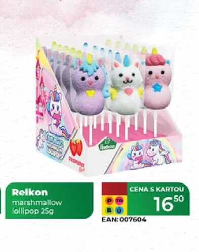 Relkon marshmallow lollipop 25g 