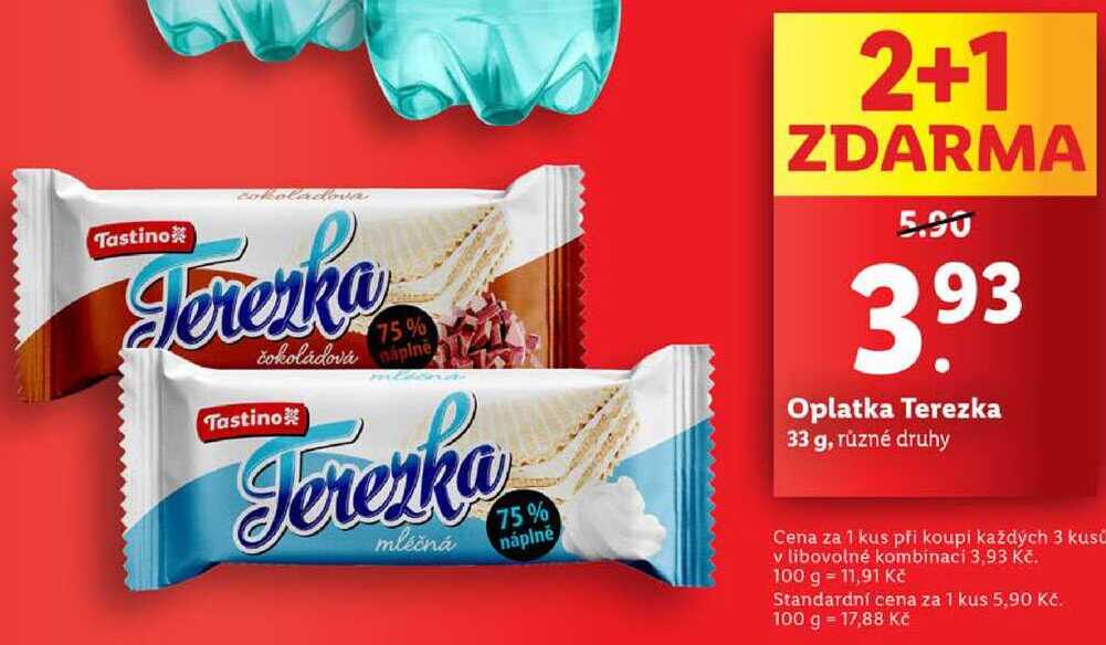Oplatka Terezka, 33 g