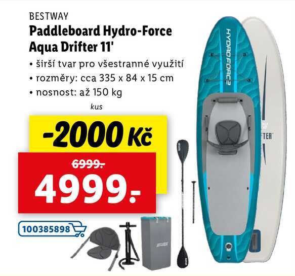 Paddleboard Hydro-Force Aqua Drifter 11' 