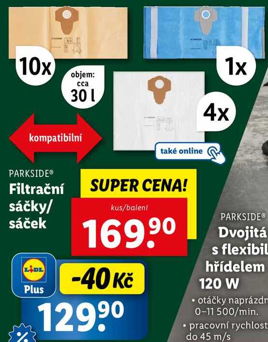 Filtrační sáčky/sáček