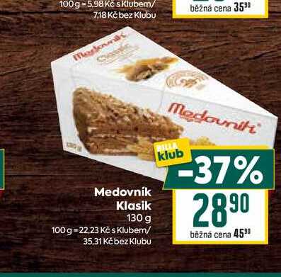 Medovník Klasik 130 g 