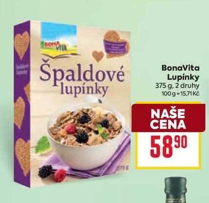 BonaVita Lupínky 375 g