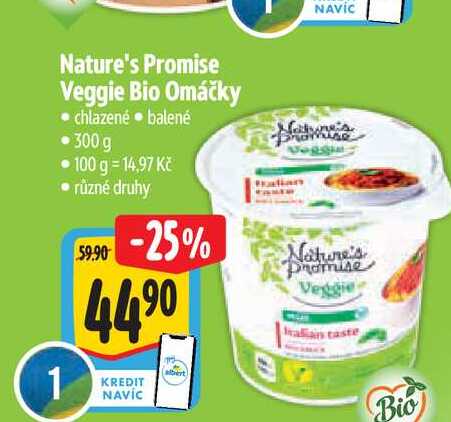  Nature's Promise Veggie Bio Omáčky  300 g