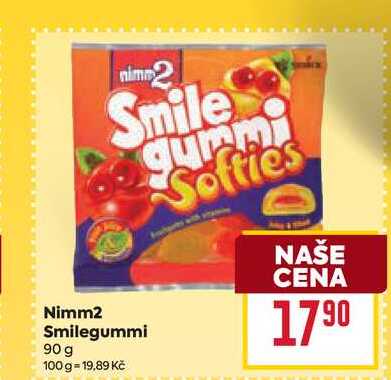 Nimm2 Smilegummi 90 g
