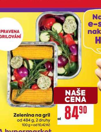 Zelenina na gril od 484 g