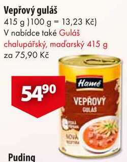 Vepřový guláš, 415 g  