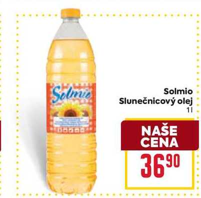 Solmio Slunečnicový olej 1l