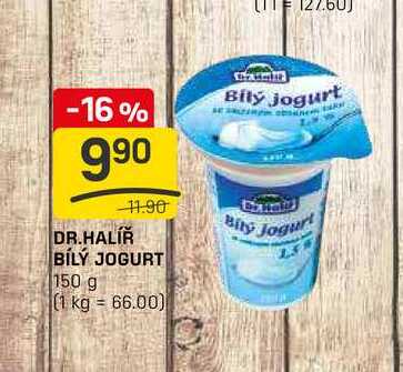 DR.HALÍŘ BÍLÝ JOGURT 150 g
