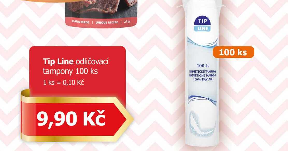 Tip Line odličovací tampony 100 ks