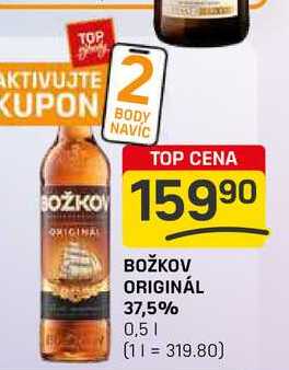 BOŽKOV ORIGINÁL 37,5% 0,5l