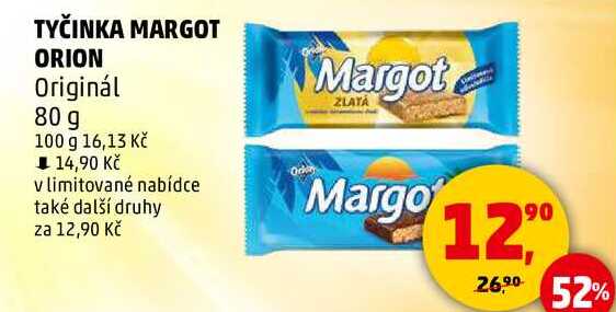 TYČINKA MARGOT ORION Originál, 80 g