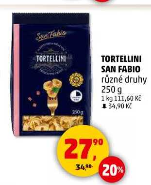 TORTELLINI SAN FABIO různé druhy, 250 g 