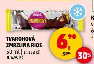 TVAROHOVÁ ZMRZLINA RIOS, 50 ml  
