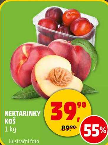 NEKTARINKY KOŠ, 1 kg 