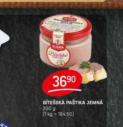 BÍTEŠSKÁ PAŠTIKA JEMNÁ 200 g 