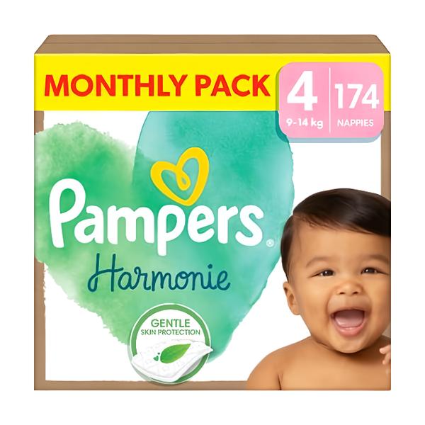 Pampers Harmonie vel. 4 (9-14 kg)