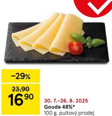 Gouda 48%, 100 g