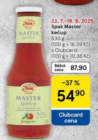 Spak Master kečup, 530 g  