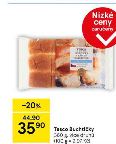 Tesco Buchtičky, 360 g, více druhů 