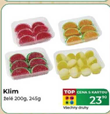 Klim želé 200g, 245g  