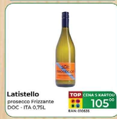 Latistello prosecco Frizzante DOC-ITA 0,75L