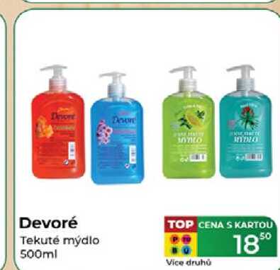 Devoré Tekuté mýdlo 500ml  