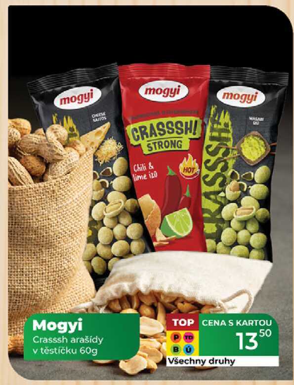 Mogyi Crasssh arašídy v těstíčku 60g 