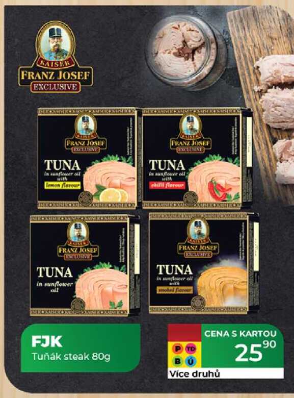 FJK Tuňák steak 80g  
