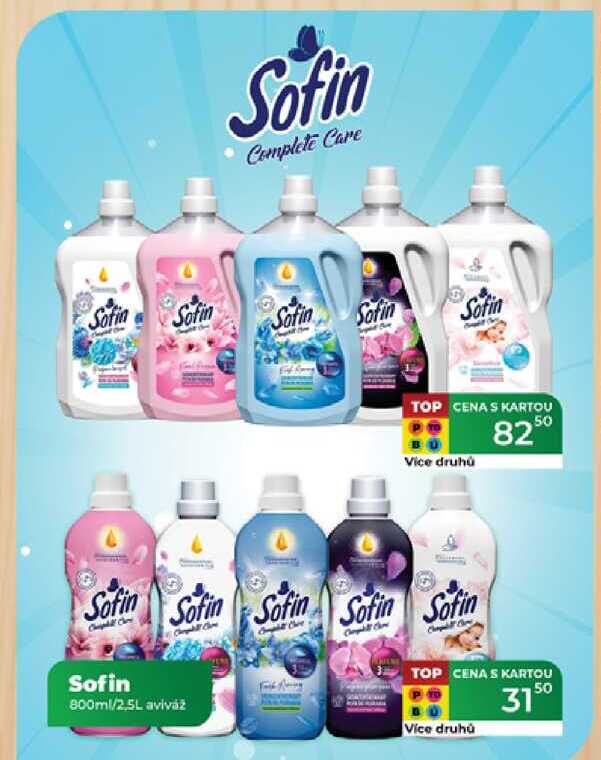 Sofin 800ml/2,5L aviváž  