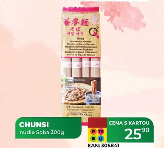 CHUNSI nudle Soba 300g 