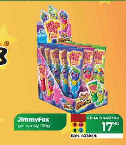 JimmyFox gel candy 120g 