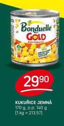 KUKUŘICE JEMNÁ 170 g. p.p. 140 g 