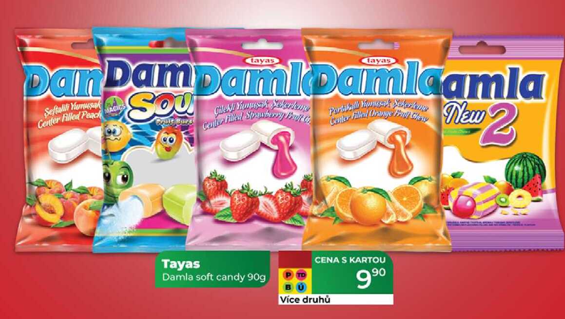 Tayas Damla soft candy 90g  