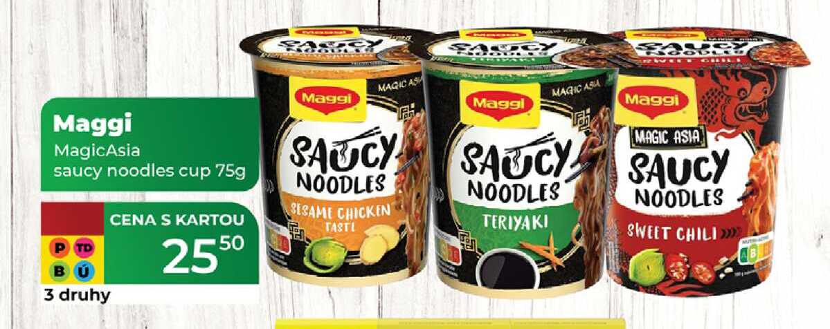 Maggi MagicAsia saucy noodles cup 75g 