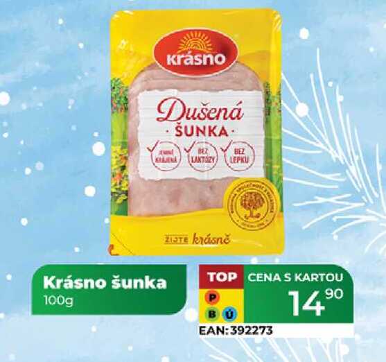 Krásno šunka 100g 