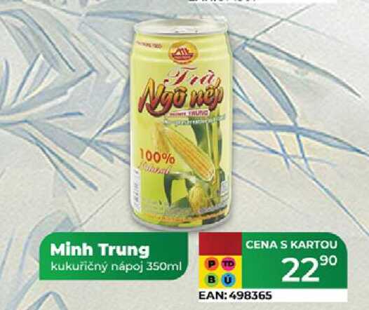 Minh Trung kukuřičný nápoj 350ml  