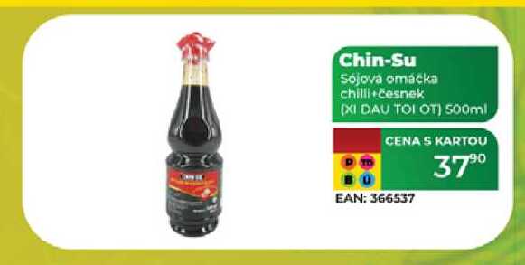Chin-Su Sójová omáčka chilli česnek (XI DAU TOI OT) 500ml