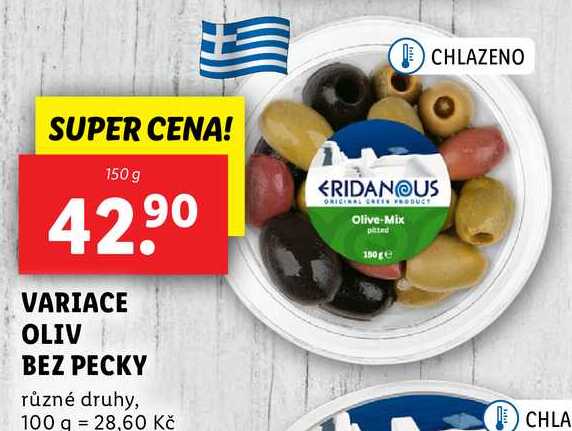 VARIACE OLIV BEZ PECKY, 150 g