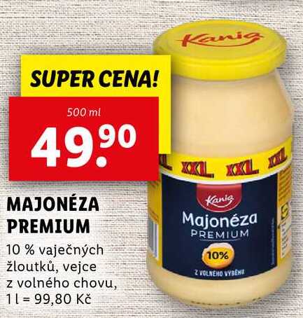 MAJONÉZA PREMIUM, 500 ml