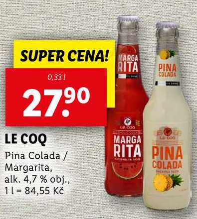 LE COQ, 0,33 l