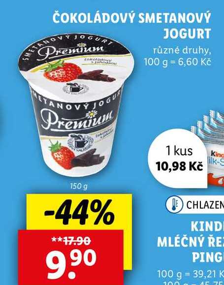 ČOKOLÁDOVÝ SMETANOVÝ JOGURT, 150 g