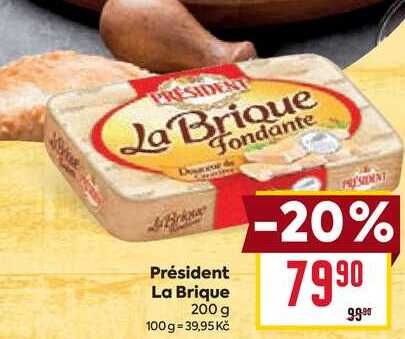 Président La Brique 200 g 