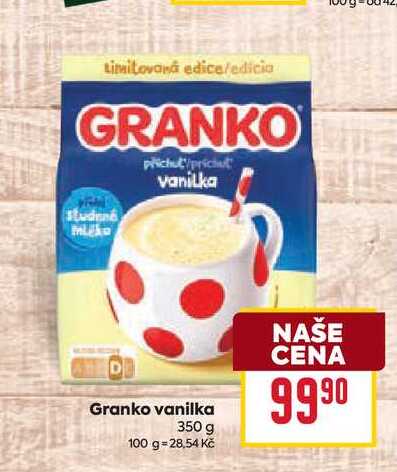Granko vanilka 350 g 