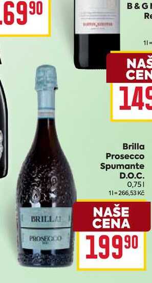 Brilla Prosecco Spumante D.O.C. 0,75l