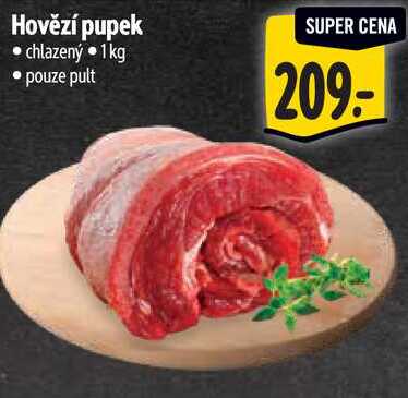 Hovězí pupek, 1 kg