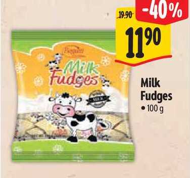 Milk Fudges, 100 g 