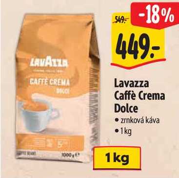 Lavazza Caffè Crema Dolce, 1 kg