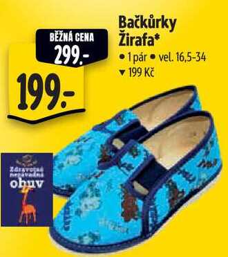 Bačkůrky Žirafa* 