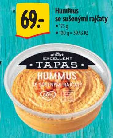 Hummus se sušenými rajčaty, 175 g